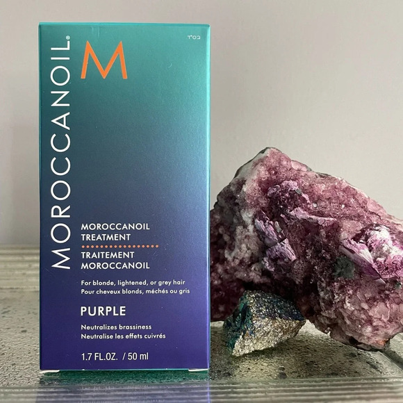 Moroccanoil Treatment Purple Hair Oil for Blonde Hair 50mls - Picture 3 of 5